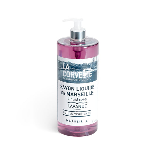 La Corvette Liquid Marseille Soap Lavender 1L