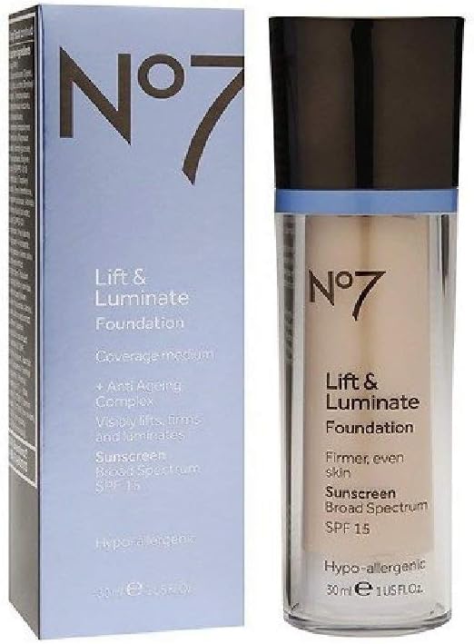 No7 Lift & Luminate Foundation Warm Beige