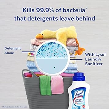 LYSOL Laundry Sanitizer 150 oz.- Crisp Linen