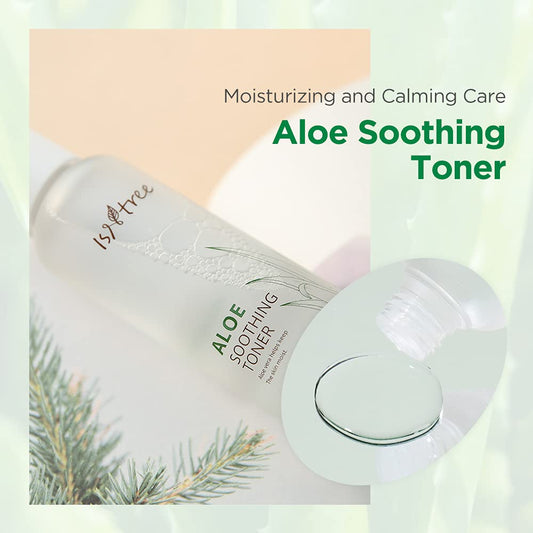 Isntree Aloe Soothing Toner 200Ml 6.76 Fl.Oz | Aloe From Jeju | Hydrates & Relieves The Skin | Fresh nish Without Stickiness