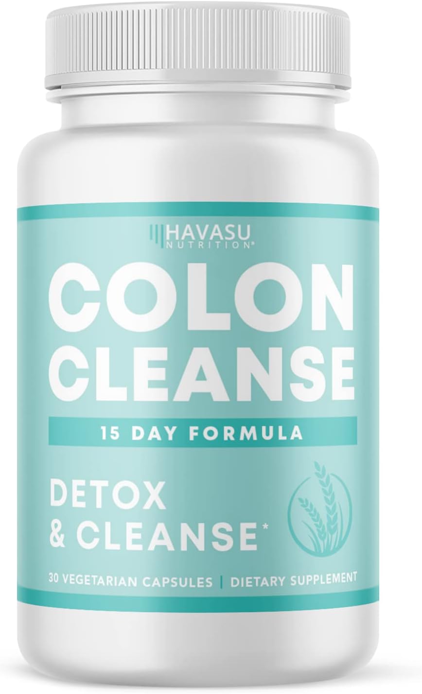 Colon Cleanse For Detox And Weight Loss - Glp-1 Nutritional Support For Digestive Health - 15 Day Fast-Acting Detox Cleanse And Natural Laxative For Constipation Relief And Bloating Relief - Vegan