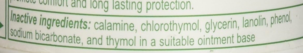 Calmoseptine Diaper Rash Ointment Jar, 6 Count : Health & Household