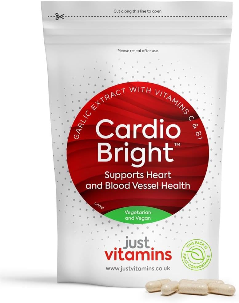 CardioBright™ Garlic Extract with Vitamins C & B1 Capsules 90 Tablets