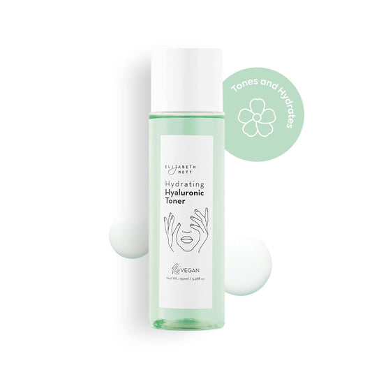 Elizabeth Mott Hydrating Hyaluronic Toner For Face - Cruelty-Free And Vegan Toner Serum, 5.28 Fl Oz