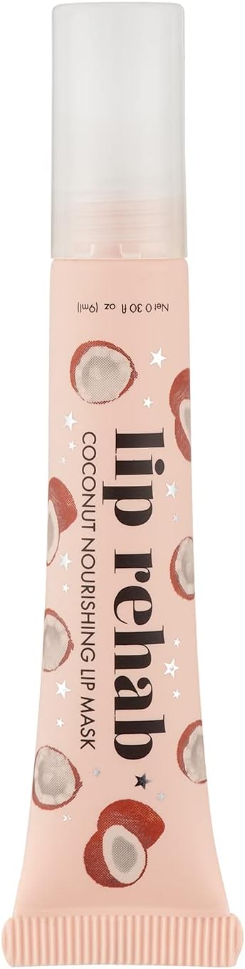 Barry M Lip Rehab Nourishing Lip Mask, Coconut Flavour Clear