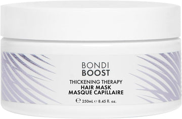 Bondiboost Thickening Therapy Volumising Hair Mask - Aloe-Based Deep Treatment With Hyaluronic Acid, Biotin & Vegan Collagen For Thicker, Healthier Hair - Vegan & Cruelty-Free, 200Ml