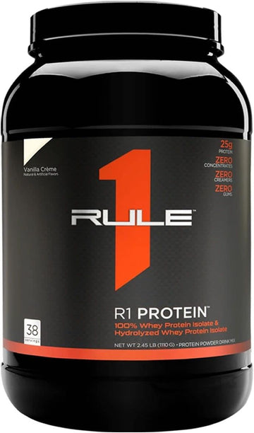 R1 Protein, 38 Servings, Vanilla Crme38 Servings (Pack of 1)