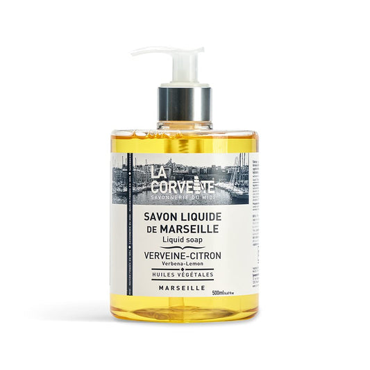 La Corvette Liquid Marseille Soap Verbena-Lemon 500 Ml