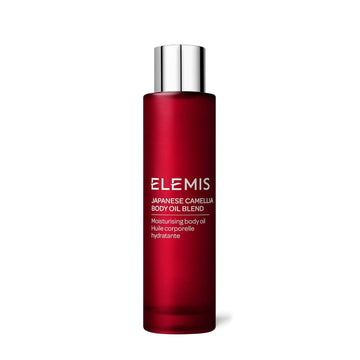 Elemis Japanese Camellia Body Oil Blend | Luxuriously Lightweight Body Oil Nourishes, Conditions, And Softens Pregnant And Postpartum Skin | 100 Ml