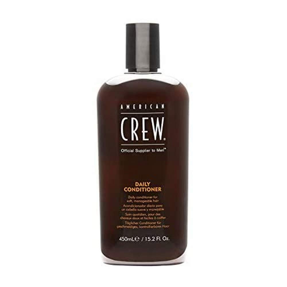 Men's Conditioner by American Crew, Daily Conditioner for Soft, Manageable Hair, Naturally Derived, Vegan Formula, Citrus Mint, 15.2 Oz