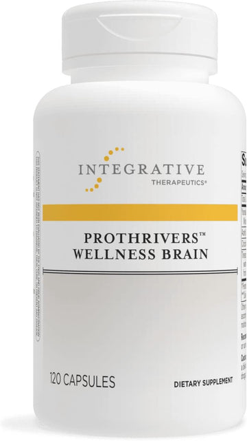 Integrative Therapeutics Prothrivers Wellness Brain - Supports Brain Health* - Brain Support With Citicoline, Curcumin Extract & Lion'S Mane* - Vegan, Gluten-Free & Dairy-Free Supplement - 120 Capsules