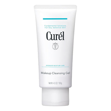 Curel Japanese Skin Care Makeup Cleansing Gel, Gentle Facial Cleanser For Dry, Sensitive Skin, Ph-Balanced And Fragrance-Free Japanese Skincare, 4.5 Oz (Step 1 Of 2-Step Skincare)