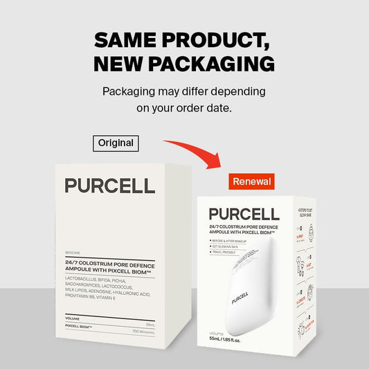 Purcell 24/7 Colostrum Ampoule Mist - Glass Skin With Long Hydration, Poreless Smooth Skin, Before & After Makeup, Hyaluronic Acid And Vitamin, For All Skin Types, 1.85 Fl Oz