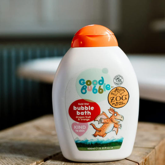 Good Bubble Room On The Broom Bubble Bath With Pumpkin & Wild Lily - 400Ml Tear-Free Baby Bubble Bath For Sensitive & Eczema-Prone Skin - Vegan-Friendly For Toddlers