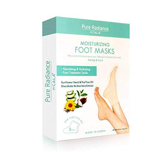 Cala Sea Salt Moisturizing Foot Mask 3 Count, 3 Count