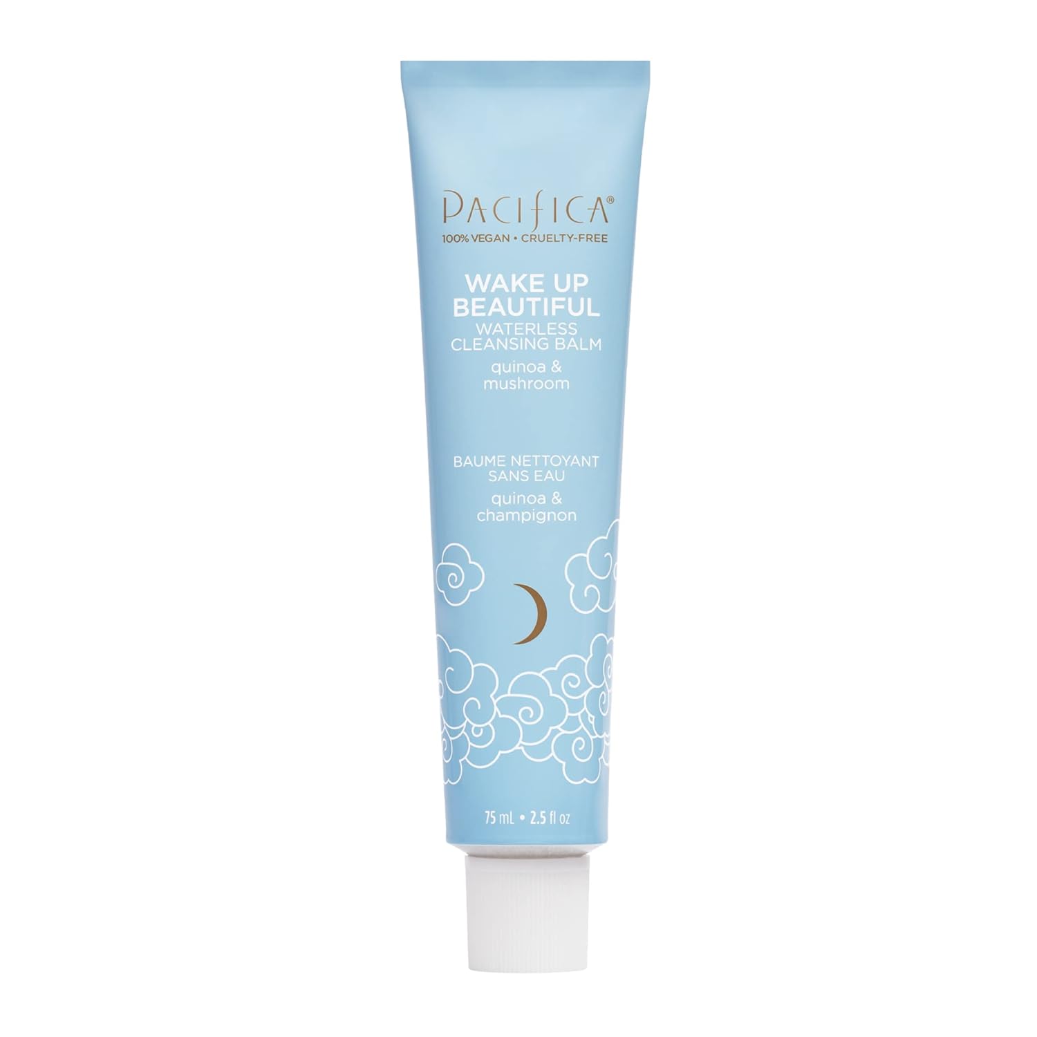Pacifica Beauty, Wake Up Beautiful Cleansing Balm, Daily Cleanser & Face Wash, Waterless, Makeup Remover, For Dry & Sensitive Skin, No Oily Residue, Hydrating, Deeply Cleanses, Soothes, Calms : Beauty & Personal Care