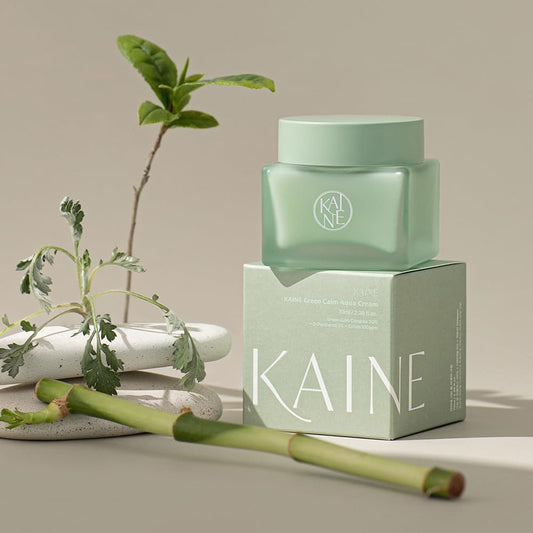 Kaine Green Calm Aqua Cream | Lightweight Hydrating Moisturizer With Green Calm Complex, Panthenol, And Botanical Squalane For Sensitive Skin, Fast-Absorbing, Soothing Korean Skincare, 2.36 Fl.Oz/70Ml