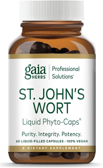 Gaia Herbs St. John'S Wort, 60 Liq-Filled Capsules, Professional Solutions