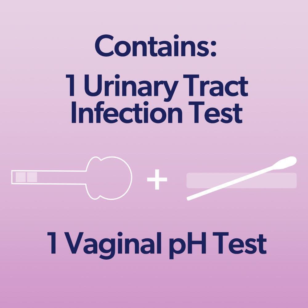 AZO Urinary Tract Infection (UTI) Test Strip + Vaginal pH Test Kit, Fast & Accurate Results, from The #1 Most Trusted Brand : Health & Household