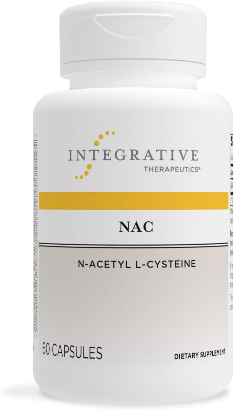 Integrative Therapeutics Nac - Supports Healthy Respiratory & Lung Function* - Supports Production Of Glutathione* - 60 Capsules