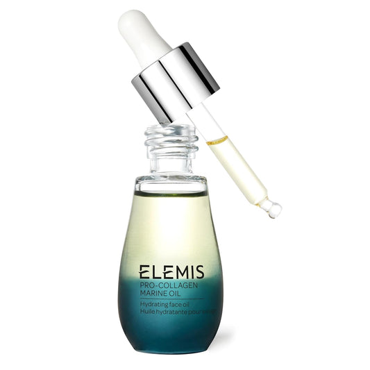 Elemis Pro-Collagen Marine Oil, 15Ml – Ultra-Lightweight Anti-Wrinkle Daily Face Oil Moisturizer, Deeply Moisturize, Nourish & Hydrate For Youthful Look, Fine Lines And Wrinkles Treatment