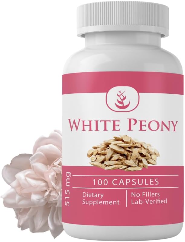 Pure Original Ingredients White Peony, Always Pure, No Additives Or Fillers, Lab Verified (100 Capsules) : Health & Household