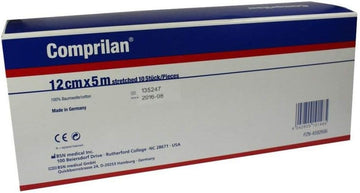 Comp Rilan Elast. Binde 12 Cm X 5 M Pack Of 10 Pads