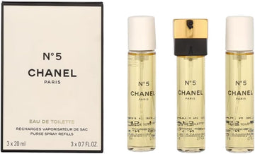 Chanel No. 5 Pocket Spray, 3 X 20 Ml
