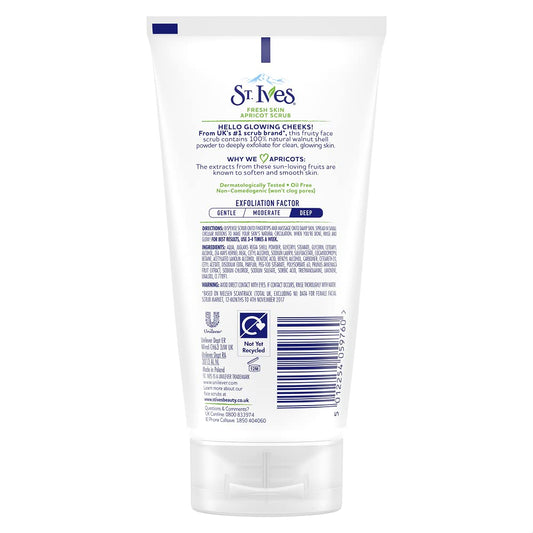 St Ives Fresh Skin Scrub Apricot 150Ml