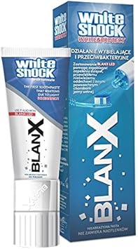 [2 Pack] BlanX White Shock & Protect 50 ml Toothpaste with LED