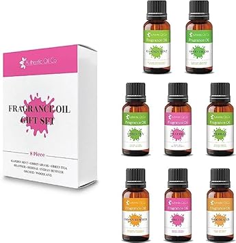 8 Piece 10ml Herbal Fragrance Oil Gift Set 4 : Amazon.co.uk: Health & Personal Care