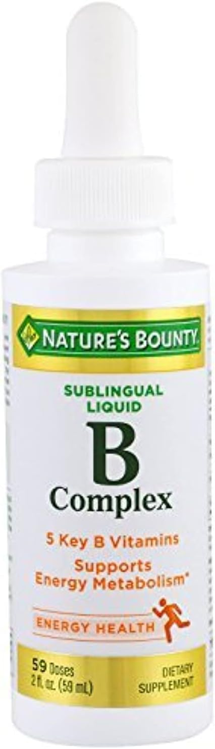 Nature'S Bounty Vitamin B Complex Sublingual Liquid 2 Oz