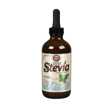 Kal Sure Stevia Extract Zero Calorie Sweetener, Low Carb, Plant Based Liquid Stevia Drops, Great Taste, Zero Sugar, Low Glycemic & Perfect For A Keto Diet, 60-Day Guarantee, Approx. 1555 Servings, 8Oz