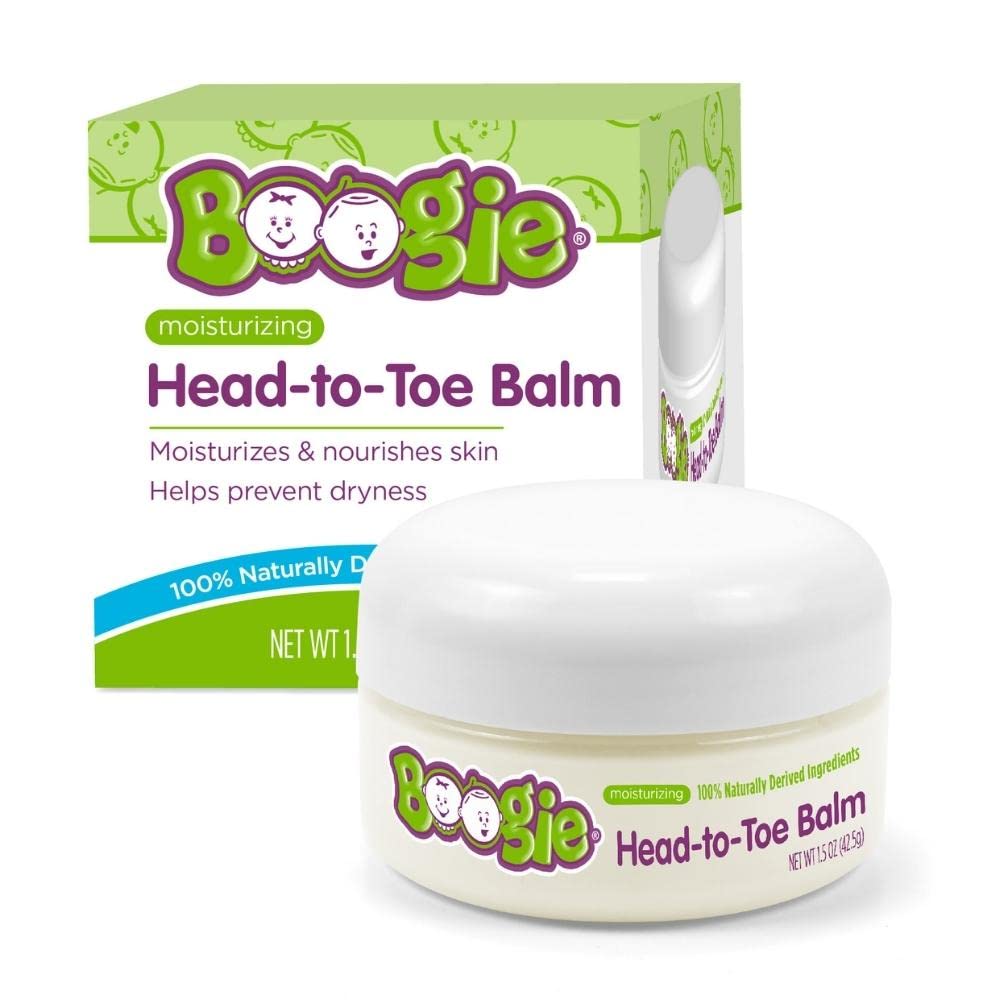 Healing Ointment By The Makers Of Boogie Wipes, Head To Toe Balm For Baby And Kids, Cloth Diaper Safe, Moisturizes & Soothes Sensitive Skin, Hypoallergenic & Naturally Derived, 1.5 Ounces, (Pack Of 1)