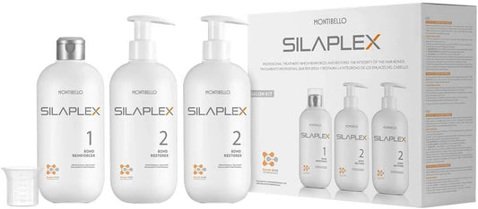 Montibello Silaplex Salon Kit (Bond Reinforcer 500Ml + Bond Restorer 2X500Ml)