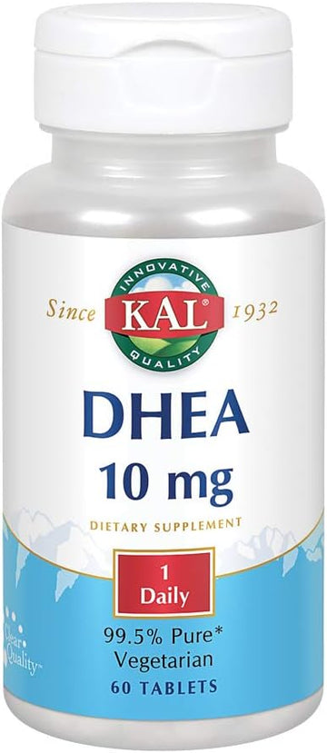 Kal Dhea-10 Tablets, 10Mg, 60 Count