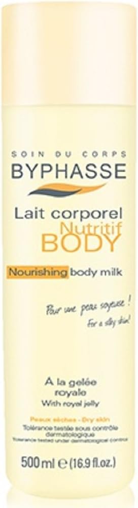 Byphasse Leche Corporal Piel Seca Jalea Real 500 Ml (Botella) 500 Ml
