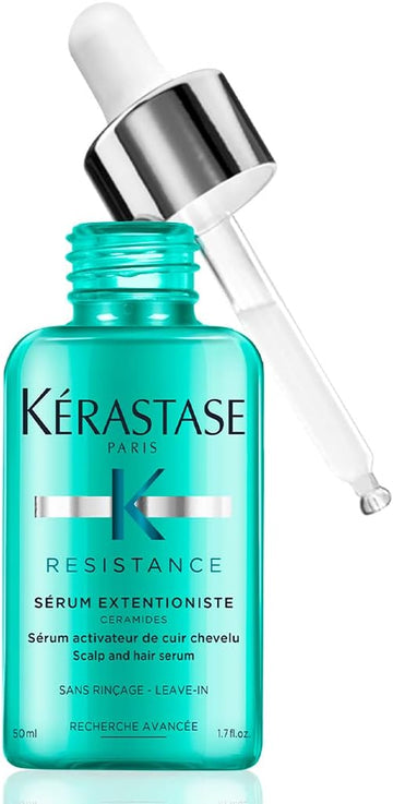 Kérastase Resistance, Conditioning Leave-In Scalp & Hair Serum, For Long Hair, With Ceramides, Sérum Extentioniste, 50Ml