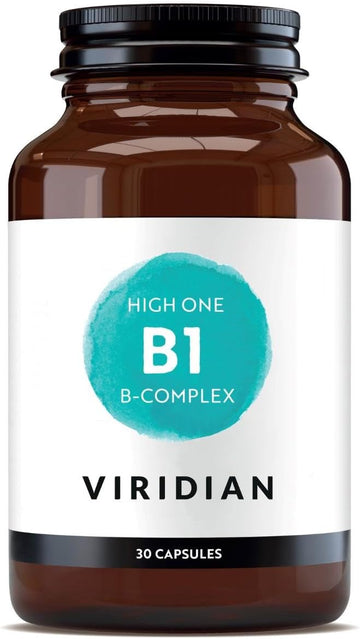 High One® Vitamin B1 With B-Complex: 30 Veg Caps