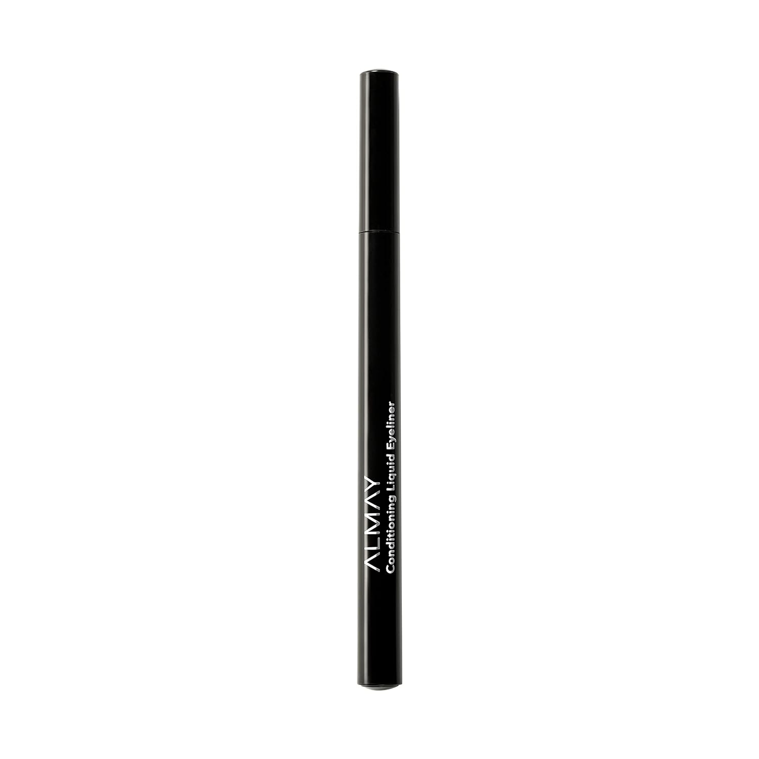 Almay Conditioning Liquid Eyeliner, Longwearing, Waterproof, Hydrating, 10 Black, 0.03 Fl Oz