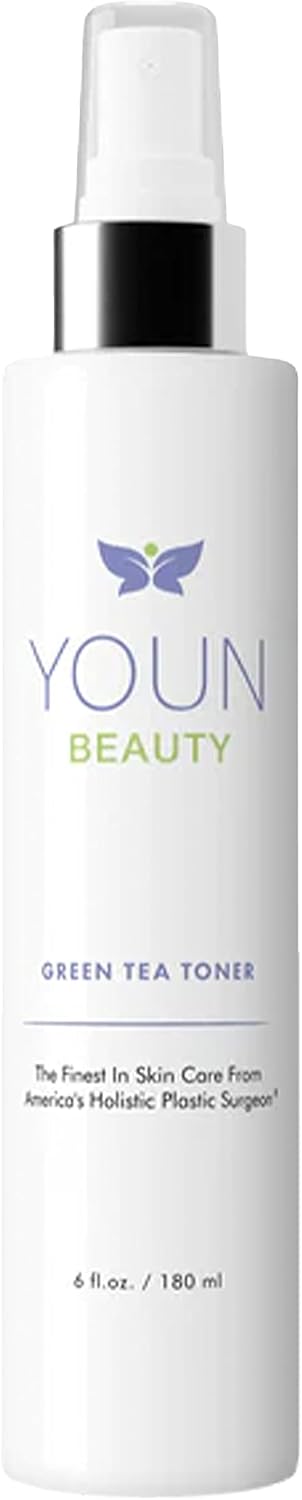 Youn Beauty Green Tea Toner Face Mist Spray | Alcohol-Free, Ph-Balancing & Hydrating Toner With Green Tea And Chamomile Extracts By Dr. Anthony Youn (180Ml)
