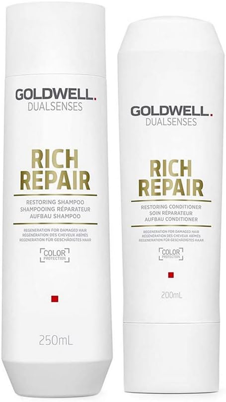 Goldwell Dualsenses Rich Repair Restoring Shampoo 250Ml Conditioner 200Ml