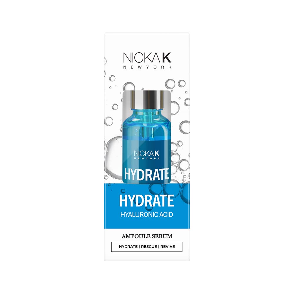 Nicka K Facial Ampoule Serum 1 Fl Oz / 30 Ml (Hydrate) : Beauty & Personal Care