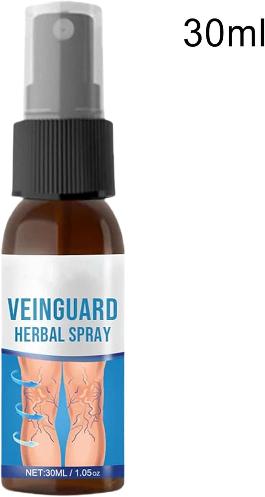 Veinguard Her-Bal Spray, 30Ml Natural Plant Vein Soothing Spray, Veinhealing Varicose Vein Treat-Ment For Legs, Improve Appearance For All Skin Types