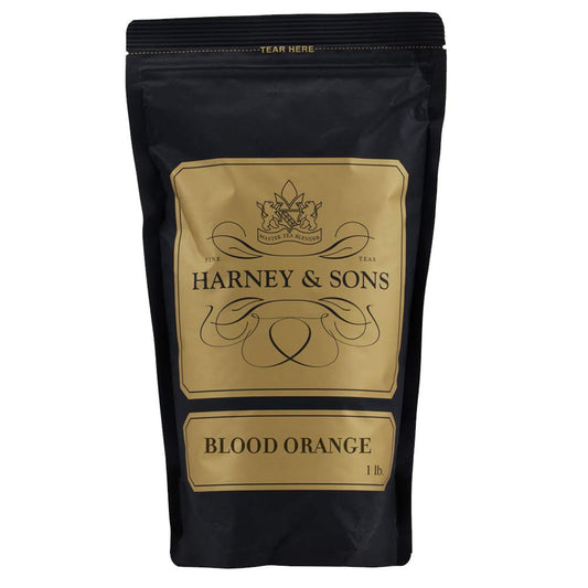 Harney & Sons Blood Orange | 16 Oz Loose Leaf Herbal Tea W Apple Pieces And Raspberry