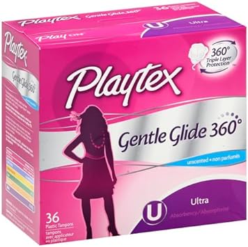 Simply Gentle Glide Tampons, Ultra Absorbency, Fragrance-Free - 36ct