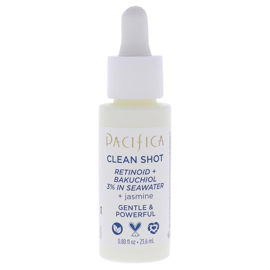 Pacifica Clean Shot Retinoid And Bakuchiol 3 Percent In Seawater Unisex 0.8 Oz