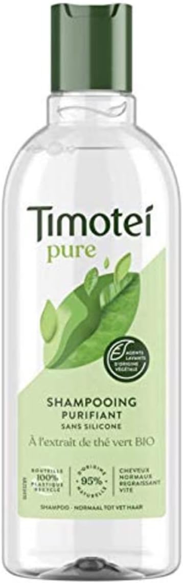 Timotei Cleansing Shampoo For Women Green Tea Organic Le Bottle 300Ml