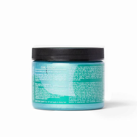 As I Am Curl Color - Minty Mermaid - 6 Ounce - Color And Curling Gel - Temporary Color