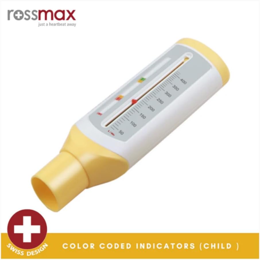 Rossmax Child Peak Flow Meter : Amazon.co.uk: Health & Personal Care